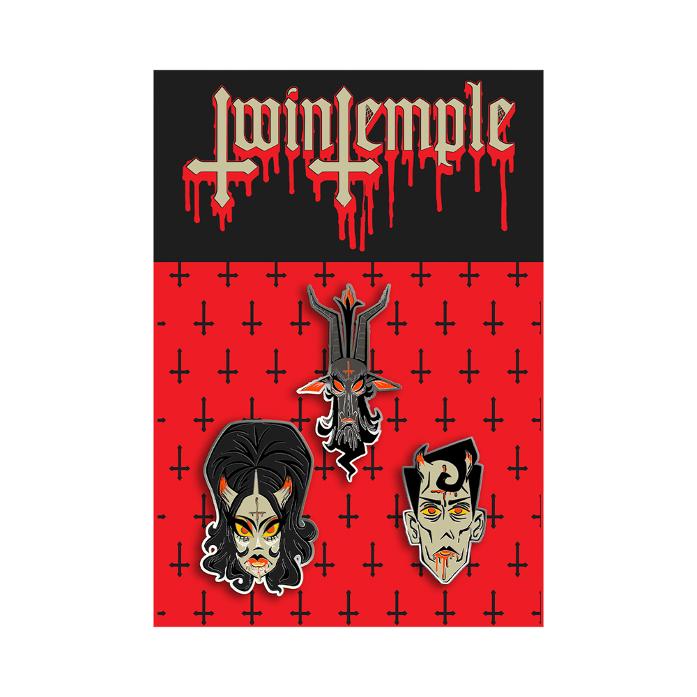 Unholy Trio Pin