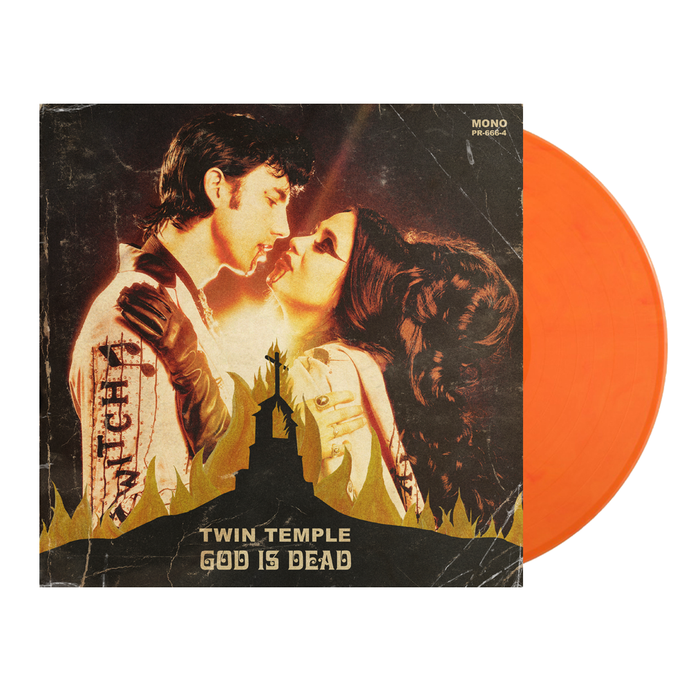 God is Dead LP Church Fire Orange