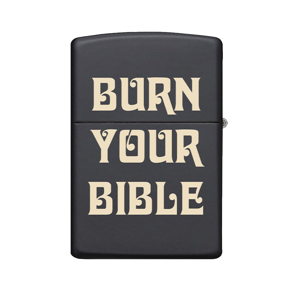 Burn Your Bible Lighter