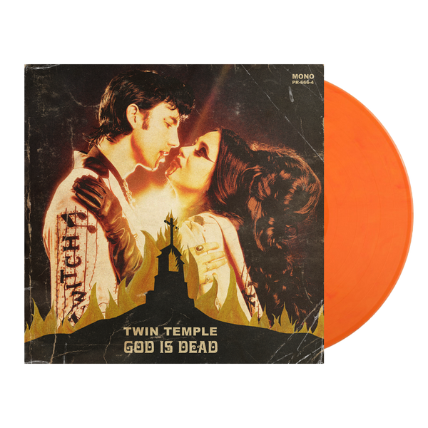 God is Dead LP Church Fire Orange – Twin Temple Store