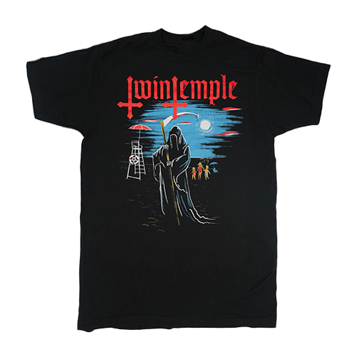 Twin Temple Black T-Shirt