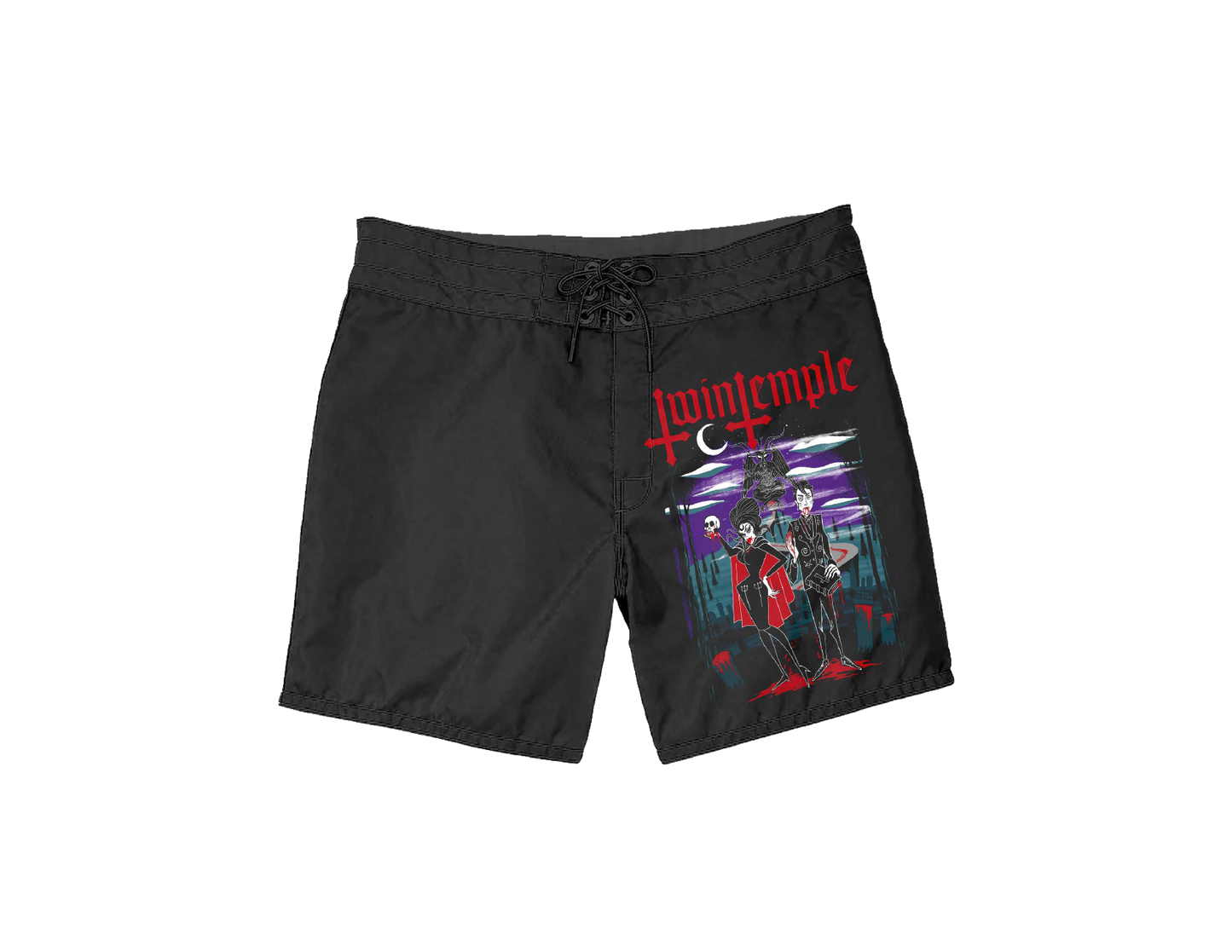 Graveyard Swim Trunks