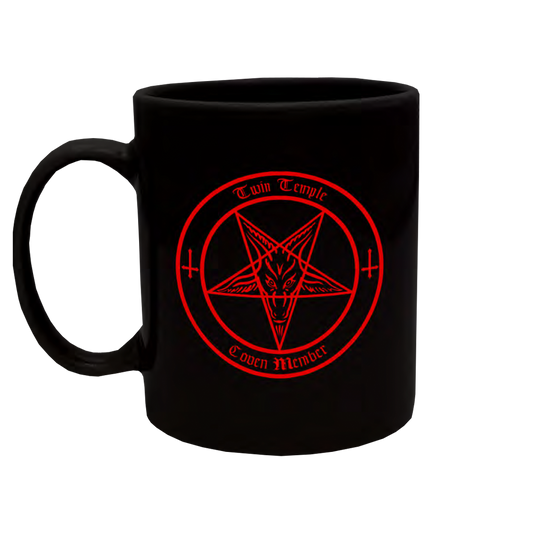 Coven Only Black Matte Mug