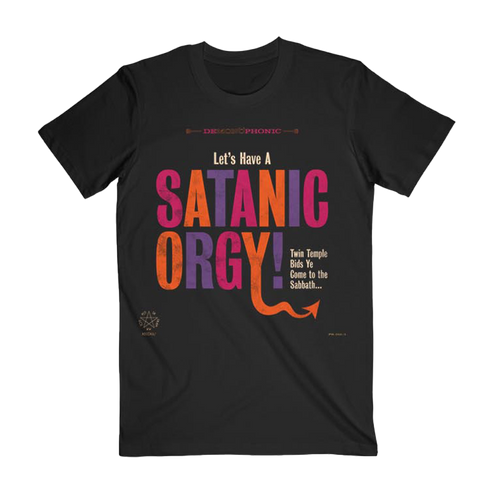Let's Have A Satanic Orgy Tee – Twin Temple Store